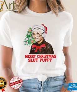 Sophia Merry Christmas Slut Puppy Golden Girls Unisex Sweatshirt
