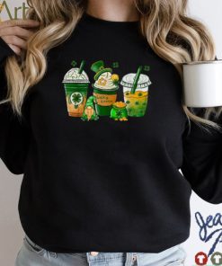 St Patrick’s Day Coffee Lover Lucky Latte Irish Shamrock Shirt