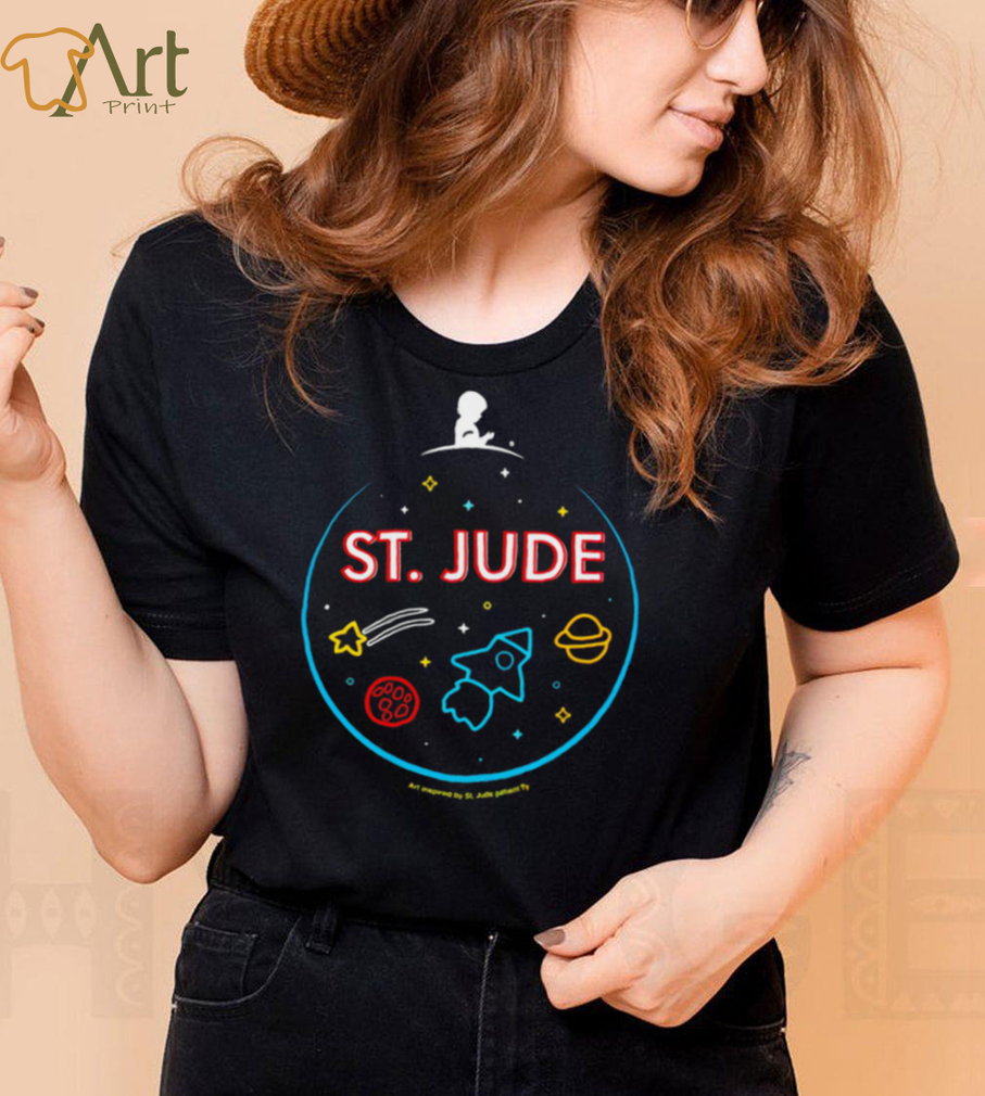 St. Jude Patient Ty Rocket art shirt
