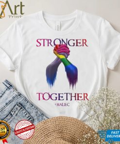 Stronger Together Malec Shadowhunters Lgbtq Shirt