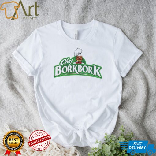Swedish Chef Master Chef Bork Bork logo shirt