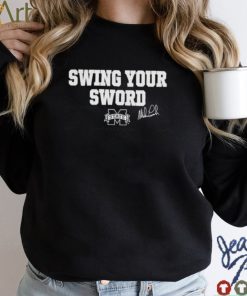 Swing your sword logo shirt