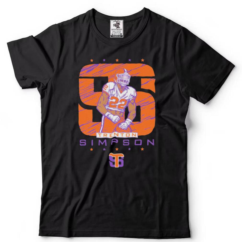 TS 22 Trenton Simpson Clemson Tigers Shirt