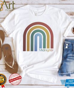 Taylor Swift Midnights Rainbow logo shirt