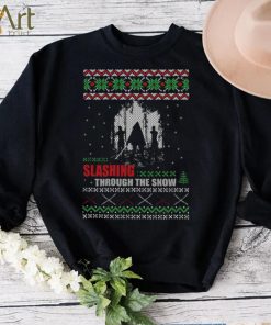 The Walking Dead Michonne Ugly Christmas Unisex Sweatshirt