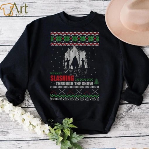 The Walking Dead Michonne Ugly Christmas Unisex Sweatshirt