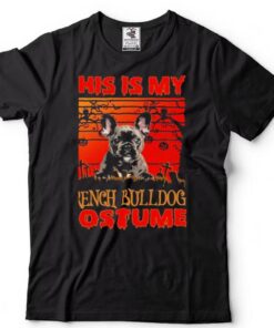 This is my French Bulldog Costume vintage Halloween shirt