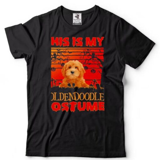 This is my Red Goldendoodle Costume vintage Halloween shirt