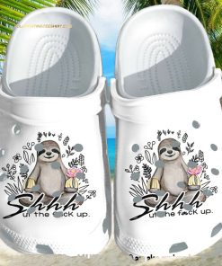 Top selling Item  Sloth Peace Yoga Funny Full Printing Crocs Crocband
