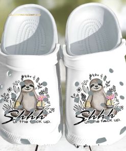 Top selling Item  Sloth Peace Yoga Funny Full Printing Crocs Crocband