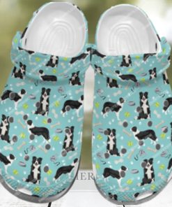 Top selling  border collie dogs lover all over printed crocs