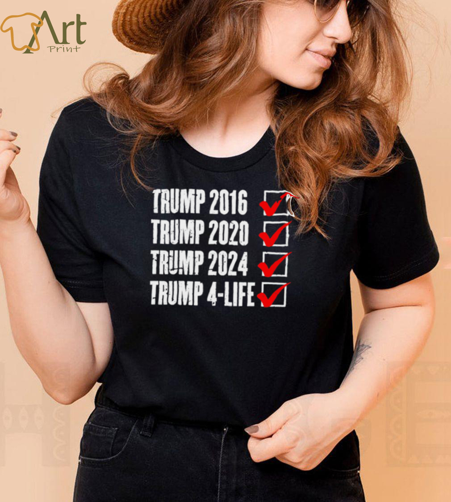 Trump 2024 Donald Trump 4 Life Republican election shirt
