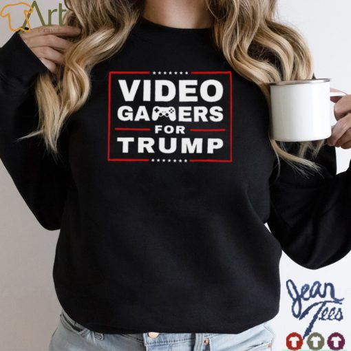 Video gamers for Trump 2024 shirt