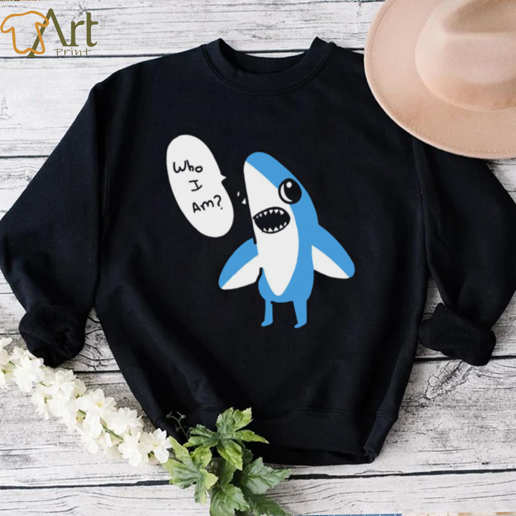 Who I Am Shark Cute Art Unisex Sweatshirt