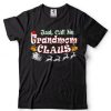 Womens Funny Santa Grandmom Claus Christmas Matching Family Group T Shirt