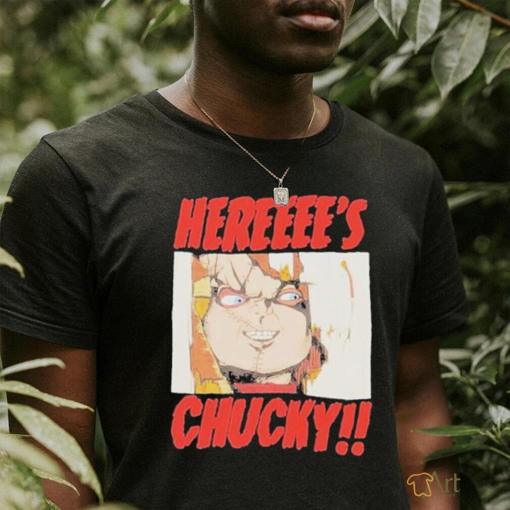 Official Kamarion Franklin Hereeee’s Chucky shirt