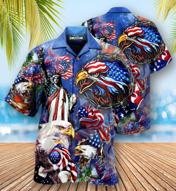 America My Heat Beats True To My Country Patriotism Edition – Hawaiian Shirt