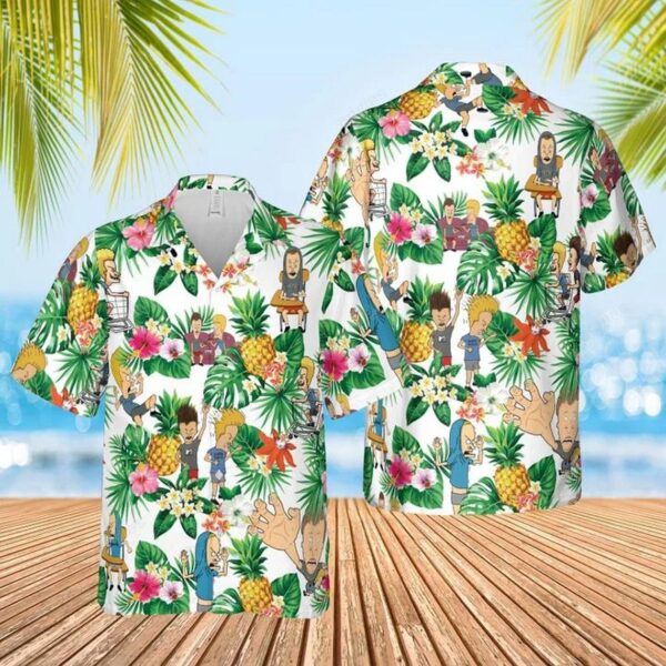 Beavis-and-Butt-Head Hawaiian Aloha shirt