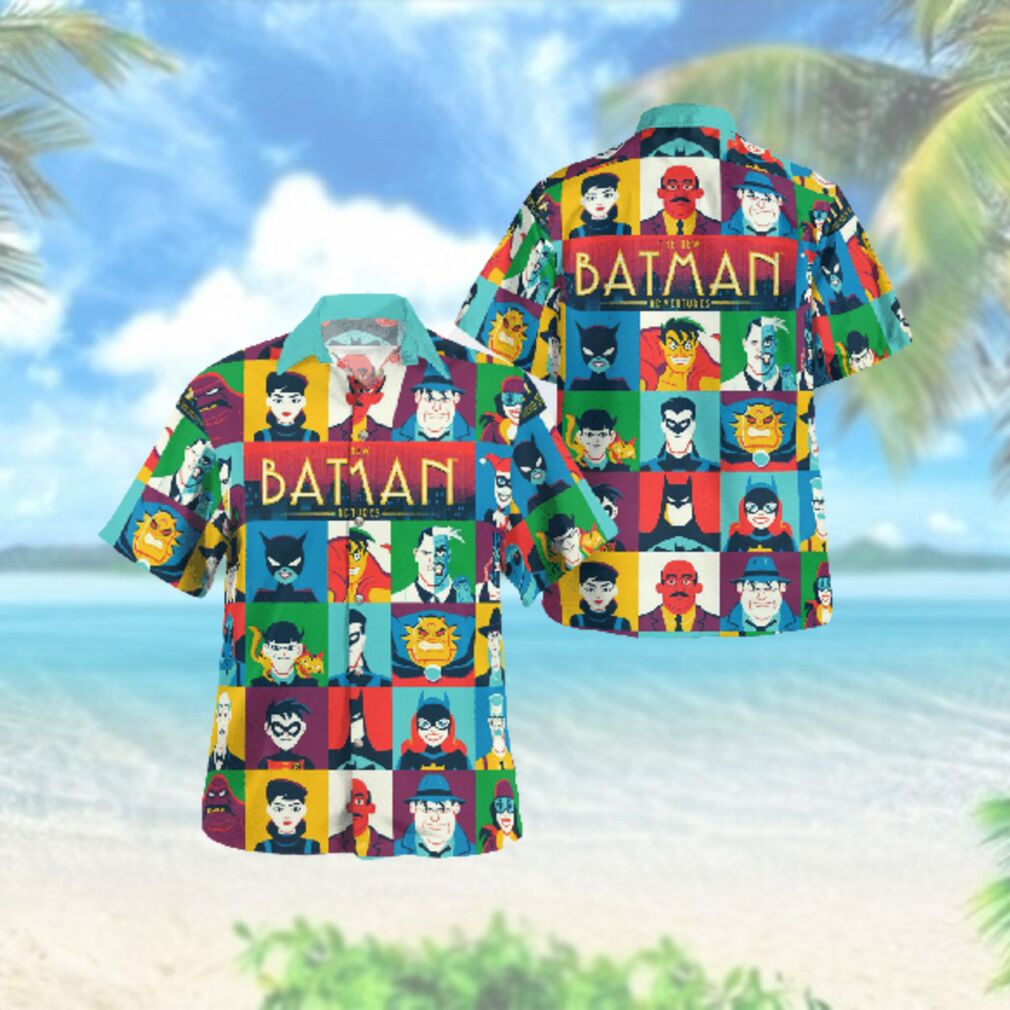 Animated The New Batman Adventure Hawaiian Shirt Summer Hawaiian Shirt