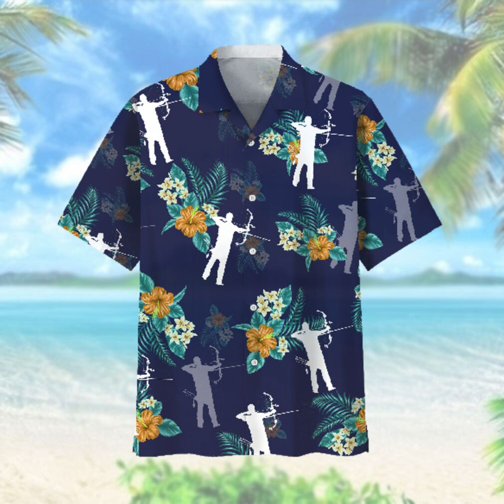 Archery Hawaiian Tropical Hawaiian Shirt