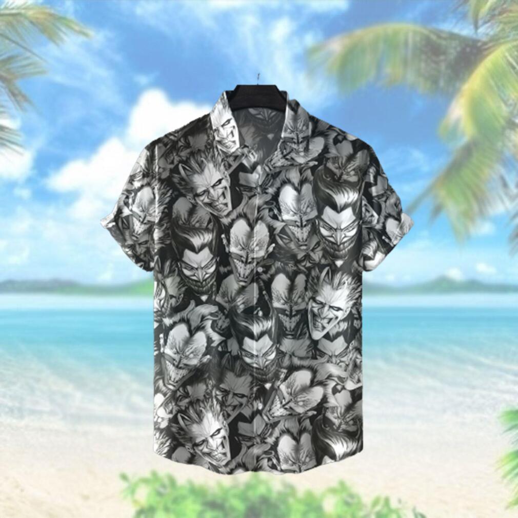 Joker faces Hawaiian Shirt Batman Hawaiian Shirts