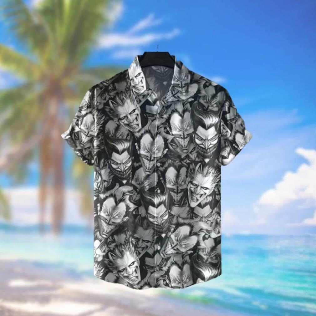 Joker faces Hawaiian Shirt Batman Hawaiian Shirts