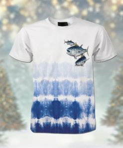Fishing Angling Tie Dye 3D All Over Print T Shirt For Fishermen And Anglers In Daily Life And Fishing Seasons