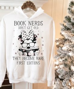 Mickey Book nerds don’t get old they become rare first editions shirt