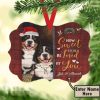 Bernese Mountain Personalized Ornament
