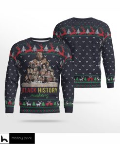 Black History Maker Christmas ugly sweater