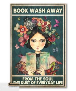 Book wash away from the soul the dust of everyday Life Poster