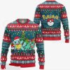 Bulbasaur and Squirtle Ugly Christmas Sweater
