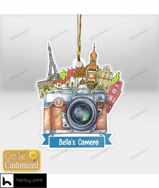 Camera Custom ornament