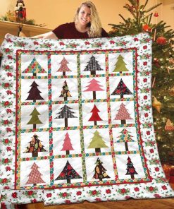Christmas Tree Quilt Blanket