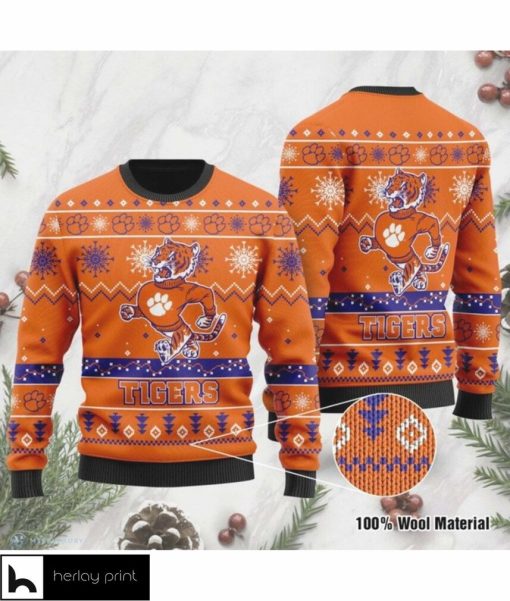Clemson Tigers Football Ugly Christmas Sweater
