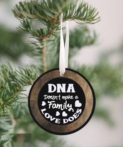 DNA Does Not Make a Family Christmas Ornament