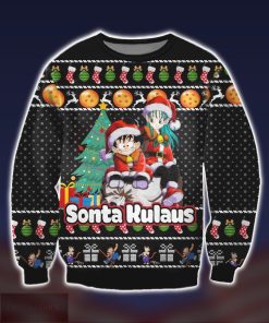Dragon Ball Merry Xmas Ugly Christmas Sweater