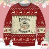 Espresso Patronum Ugly Christmas Woolen Sweater