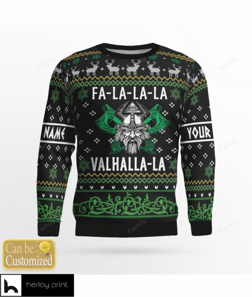 Fa La La La Valhalla La Sweater