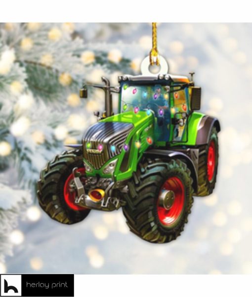 Farming Tractor Ornament