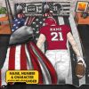 Football Never Lost Personalized Quilt_ Quilt Bed Set PHTS