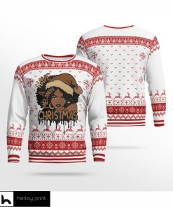 Have a Melanin Christmas ugly sweater