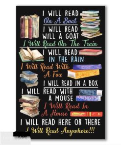 I Will Read Anywhere !!! Poster