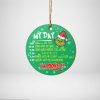 My Day Christmas Ornament 2021 Funny Ornament