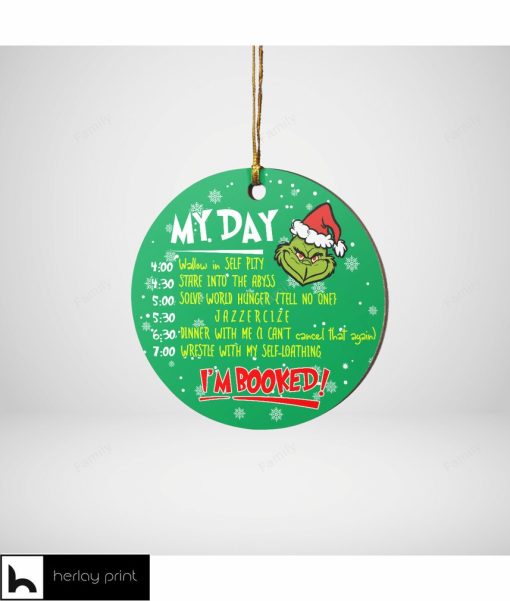 My Day Christmas Ornament 2021 Funny Ornament