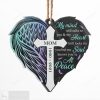 My Soul Knows You're At Peace Memorial Gift Personalized Custom Ornament