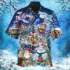 Owl Be Home For Christmas Hawaiian Shirt