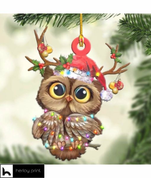 Owl Shape Ornament