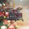 Personalized Luxury Drum Ornament