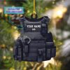 Personalized Police Uniform Ornament